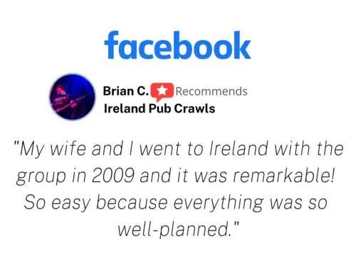 Facebook Review Group Tour Ireland