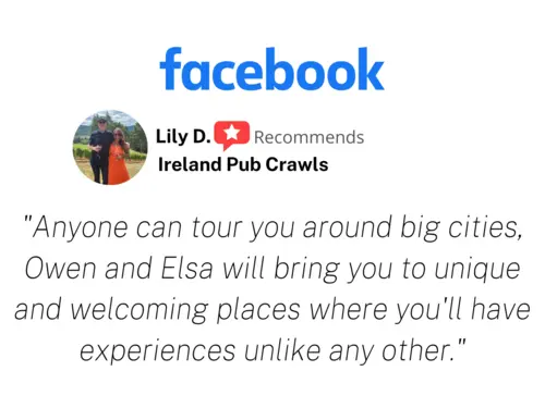 Facebook Review Group Tour Ireland