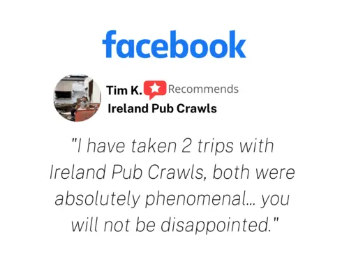 Facebook Review Group Tour Ireland